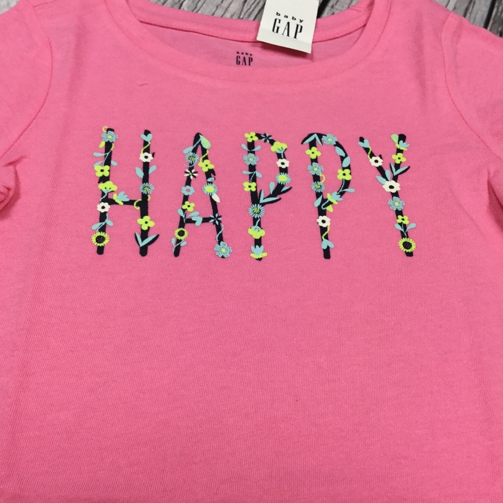 Gap Girls 12 18 2T Shirt & Shorts Outfit - Picture 3 of 4